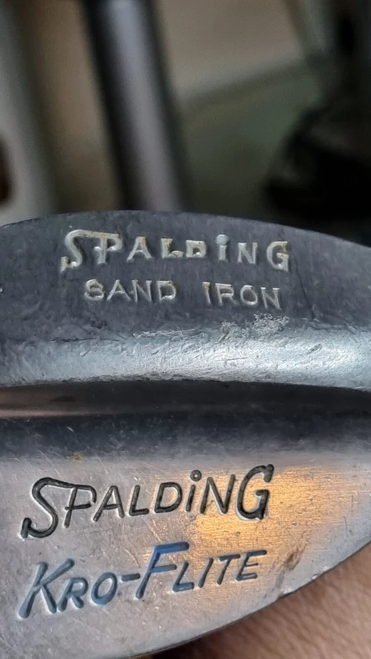 Spalding Kro-Flite Sand Wedge, Men's R/H, R Flex, Steel Shaft, Orig Grip/shaft. - Image 4 of 4