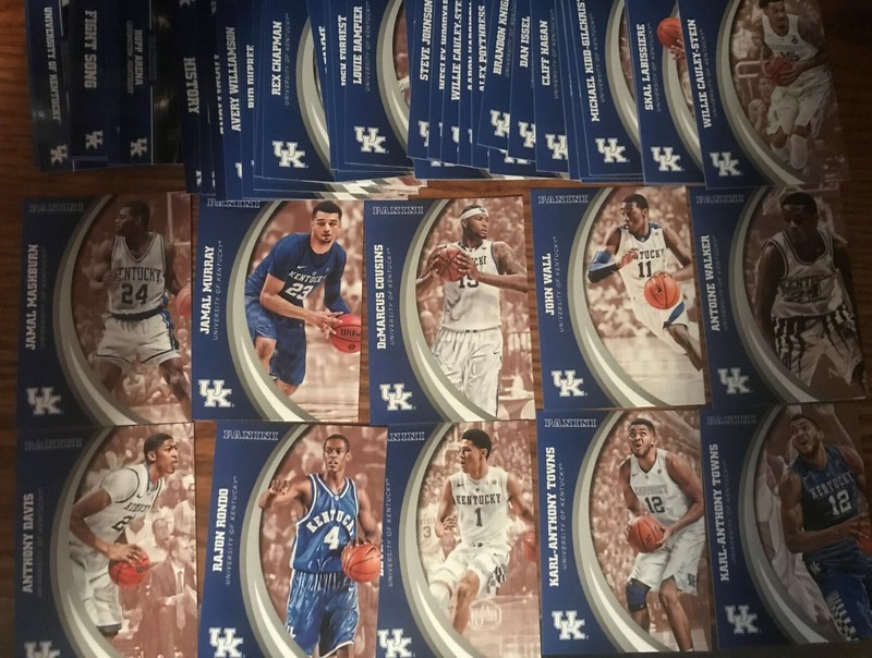 2016 KENTUCKY COLLEGIATE UK COMPLETE SET 1-49 BOOKER KAT AD MURRAY WALL RONDO