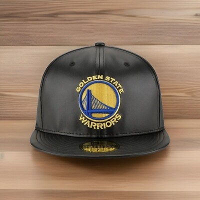 Curry Golden State Warriors New Era 59Fifty Faux Leather 