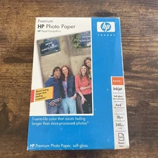 HP Inkjet Soft Gloss 4x6 Premium Photo Paper