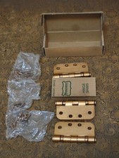 3pk Bommer 4x4" Full Mortise Ball Bearing Satin Bronze Hinges BB5081 400N US10 ❽