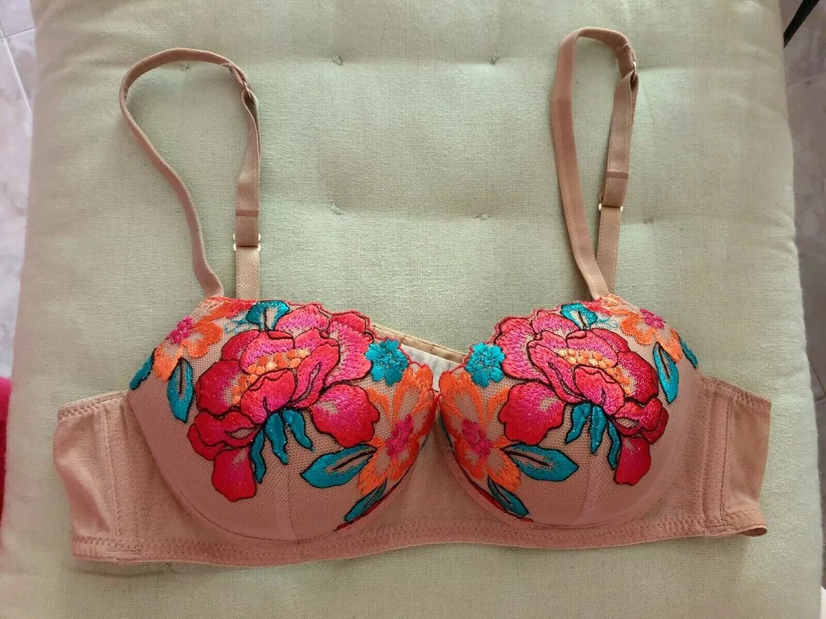 INTIMISSIMI reggiseno a balconcino 3B collezione SICILY nude floreale  #back2