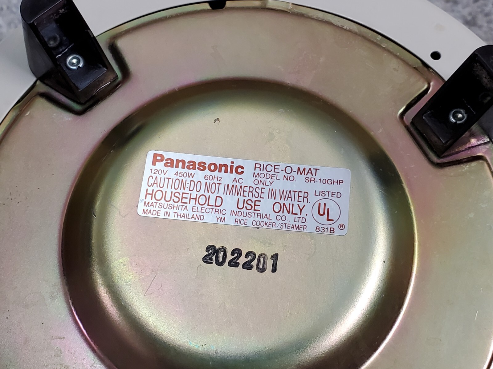 Panasonic Rice O Matic Cooker Warmer Model SR10GHP 5 Cup eBay