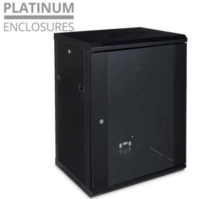 Platin Gehäuse 15he 450mm tief Wand Datenschrank 19 Zoll Sever Rack