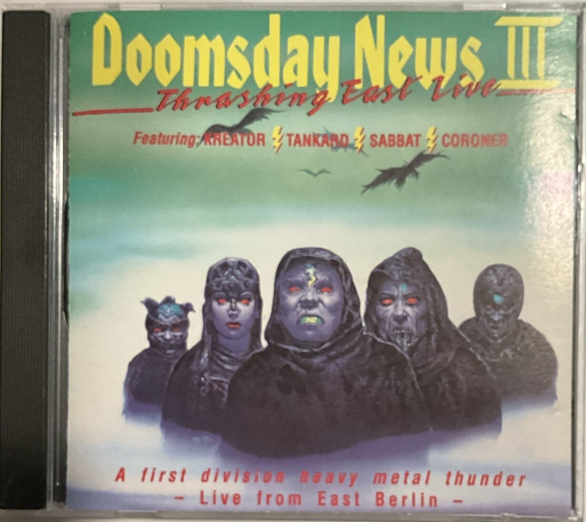 Doomsday News III Thrashing East Live CD 1990 Noise – 4824-2 Doomsday News III Thrashing East Live CD 1990 Noise – 4824-2