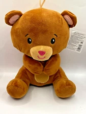 NEW AMSCAN PLUSH TEDDY BEAR BALLOON WEIGHT 9" PARTY CENTERPIECE FREE SHIP