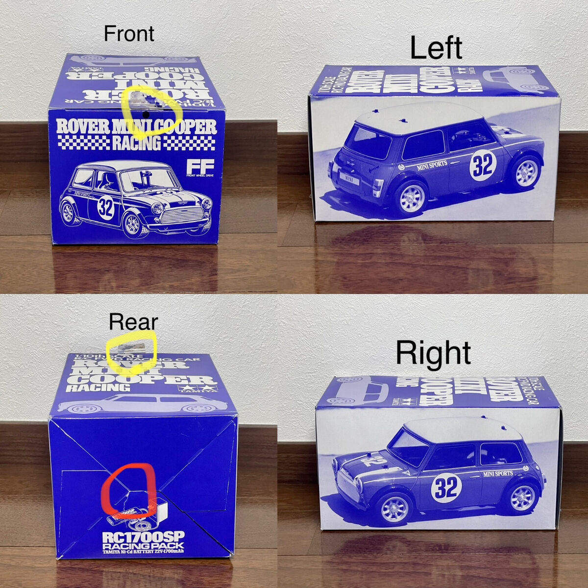 TAMIYA 58211 1/10 R/C Racing Car ROVER MINI COOPER RACING (M TAMIYA 58211 1/10 R/C Racing Car ROVER MINI COOPER RACING (M
