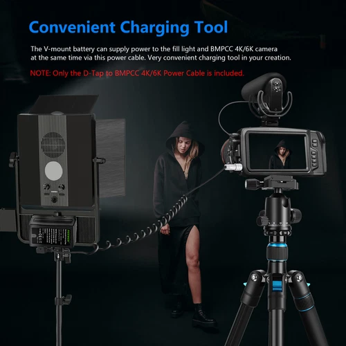 Neewer D-Tap to BMPCC 4K/6K Coiled Power Cable for Blackmagic Pocket Cinema - Bild 8 von 9