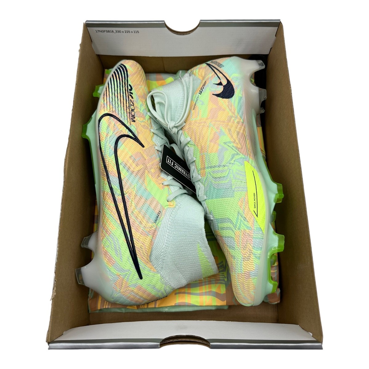 Size 13 - Nike Zoom Mercurial Superfly 9 Elite FG Bonded 