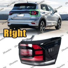 Right Tail Light For VW TACQUA/T-Cross 2020-2021 LED Rear Outside Brakel lamp