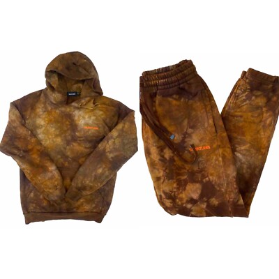 TALENTLESS Heavyweight Set Hoodie Pullover Pants Fleece Men Medium