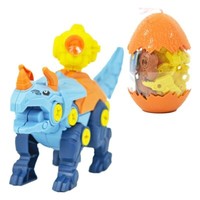 Robo Dino Spielzeug Im Ei - 3Fach Sortiert - Ca. 15 Cm, Dinosaurier Mitgebsel