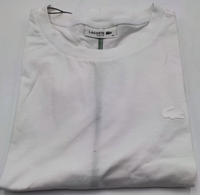 Lacoste TF1266 Damen T Shirt GrößE 42 Weiß Slim Fit