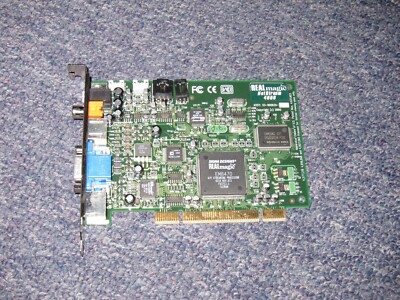 SIGMA DESIGNS Realmagic Netstream 4000 PCI MPEG DECODER CAPTURE CARD EM8470 RARE