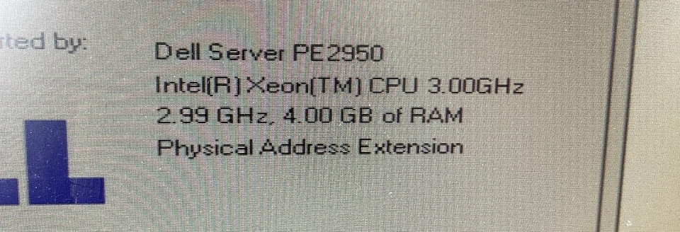 Dell Poweredge 2950 Server Intel Xeon 3.00GHz 4GB Ram 5 x 300GB 15K RPM HDD 750w - Image 3 of 4