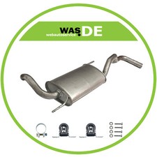 Auspuff Endschalldämpfer VW Polo (6N1) 1.0 1.3 1.4 1.6 & Polo (6N2) 1.0 1.4