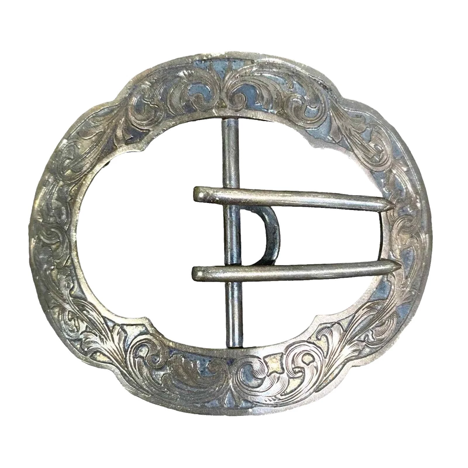 Hebillas de Cinturón Vintage de Plata de Ley