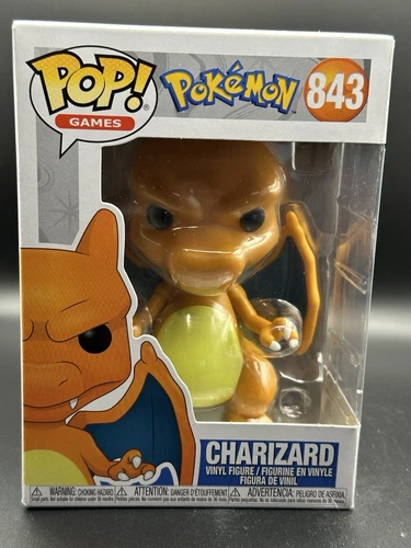 Funko Pop! - Pokémon - Charizard #843 w/free POP Protector!