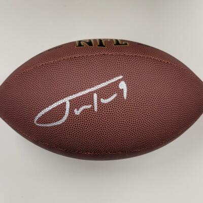 Justin Tucker signed Replica NFL Football Ravens autograph  display picture 1