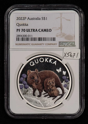 2023 1 oz .9999 Silver Gilt Medal Tuvalu Diwali - NGC Reverse PF 70 - SKU-X5672