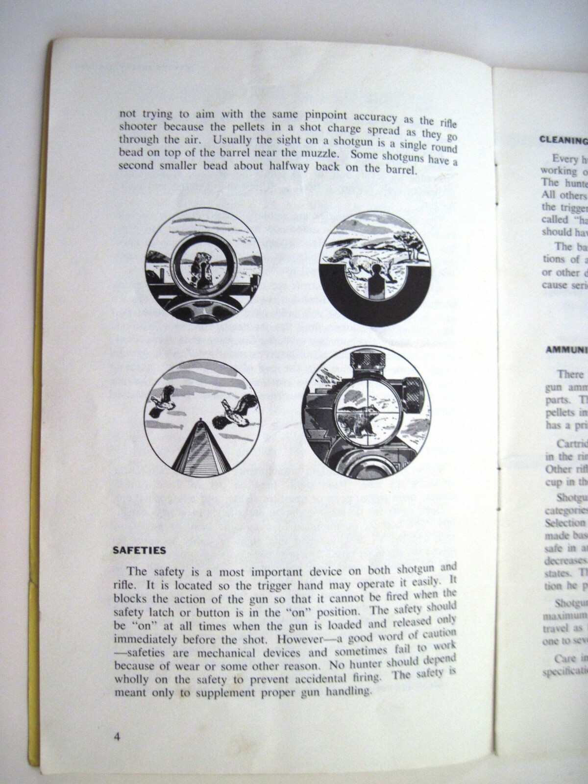 1957 Booklet "NRA Hunter Safety Handbook" w/ Diagrams * eBay