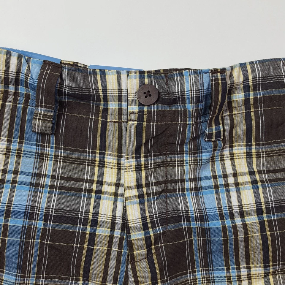 Chinos chinos de golf a cuadros Preppy para niños talla L 10 azules deportivos atléticos Foto 2 de 4