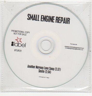 (ET509) Small Engine Repair, Another Nervous Love Song / Smile - 2011 DJ CD