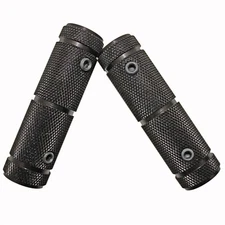 Black 2pk Pedal Grips Kit 1/2" Throttle Brake Pegs Set Racing Go Kart Minibike
