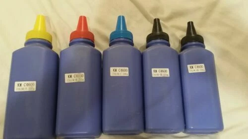 Botellas de recarga de tinta de impresora y kits para Konica Minolta