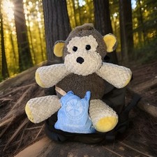 Scentsy Buddy Baby Mollie Monkey Stuffed Animal Newborn Nursery Scent Pack 9"