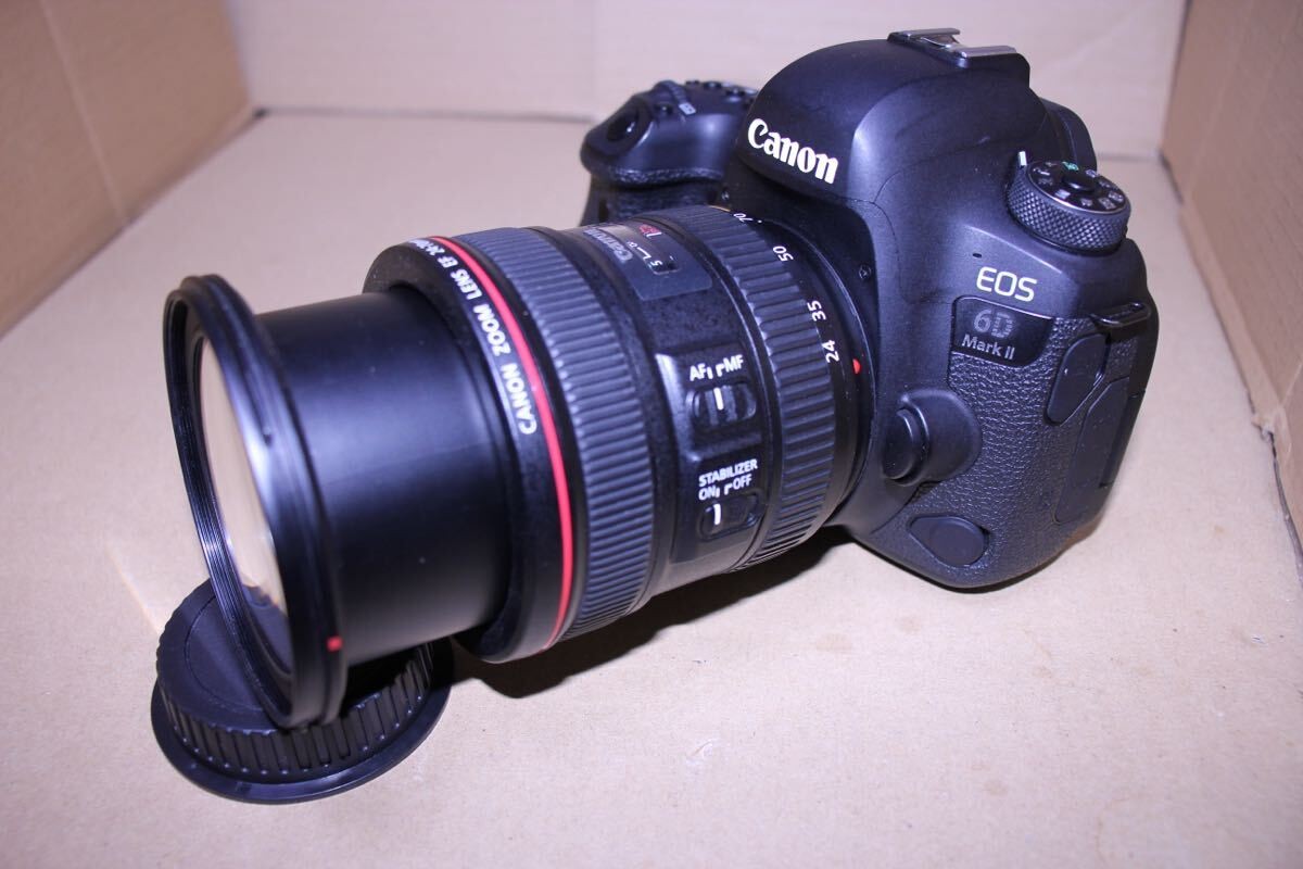 Dslr Camera/Canon Eos 6D Mark Ii Lens Set/Canon Ef 24-70Mm
