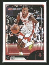 2025-26 Hoops #102 Jalen Green Houston Rockets Basketball Card