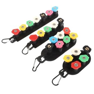 Conseils de pulvérisation - 5/7Pcs Connectez rapidement les buses de lavage sous pression avec la base