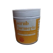 MUUN Scrub Turmeric Kojic Acid BHA AHA Vitamin C Scrub Grapefruit Sunshine Scent