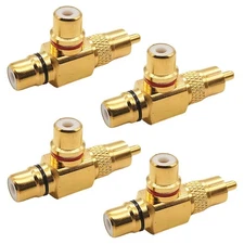 1 Set 1 Male and 2 Female Connector Adapter Durable Replacement Fittings