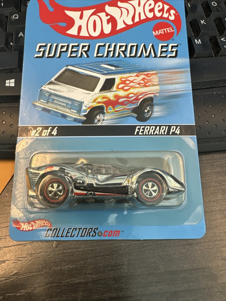 ミニカー Hot Wheels Super Chromes Ferrari P4 Hot Wheels 2003 RLC Super Chromes - Ferrari P4 | eBay