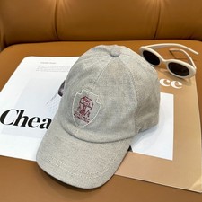 Brunello Cucinelli wool baseball cap