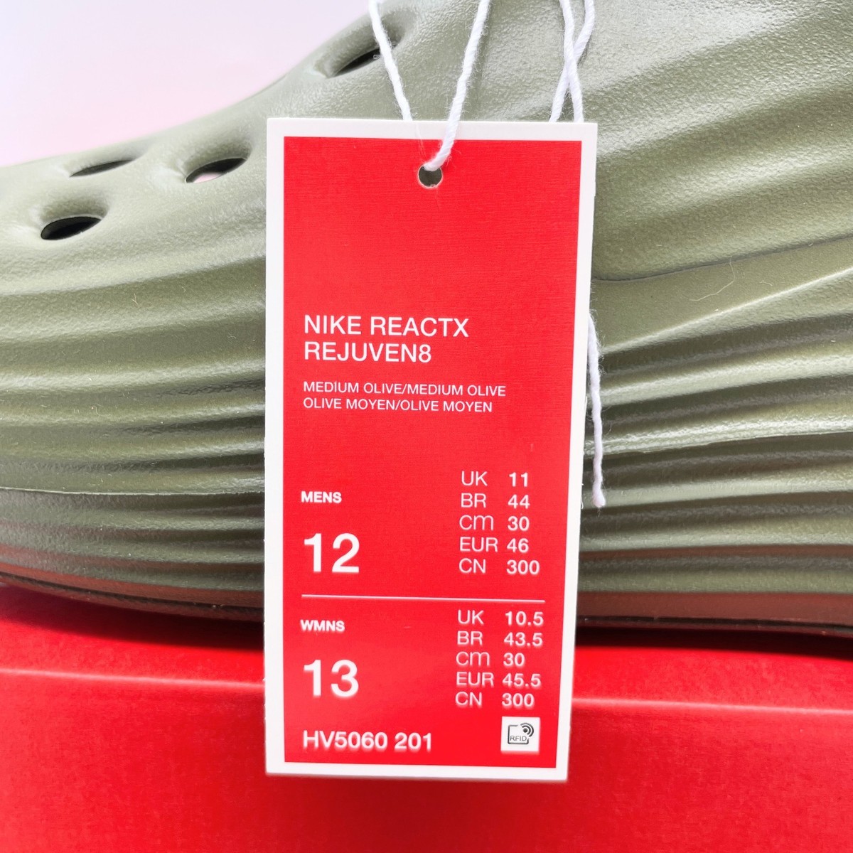 Nike ReactX Rejuvenate Medium Olive HV5060-201 Men's Size | eBay