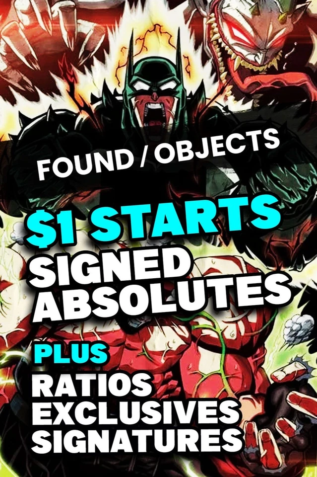 $1 STARTS - SIGNED ABSOLUTE BANGERS + RARE TRANSFORMERS DROPS