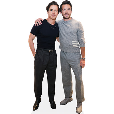 Matt Bomer And Jonathan Bailey (Duo 2) Mini Celebrity Cutout