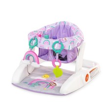 Bright Starts Learn-to-Sit Baby Floor Seat Purple 2-Positions Unisex 4-12 Months