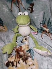 Nici Frosch Sleepy von Jolly Mäh 30 cm Jungen Stofftier Neu SELTEN 