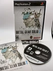 Metal Gear Solid 2 Essentials Collection (Sony PlayStation 2 PS2, 2003)