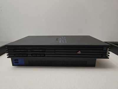 PlayStation 2 Fat PS2 Midnight Black - (SCPH-50000) Tested Working