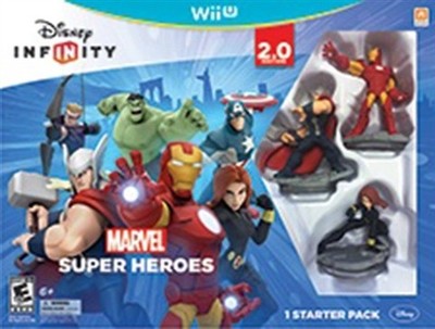 Disney Infinity 20 Marvel Super Heroes Starter Pack Nintendo WII U Videospiel UK