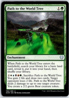 PATH TO THE WORLD TREE 186 - UNCOMMON - KALDHEIM - MAGIC: THE GATHERING - LP