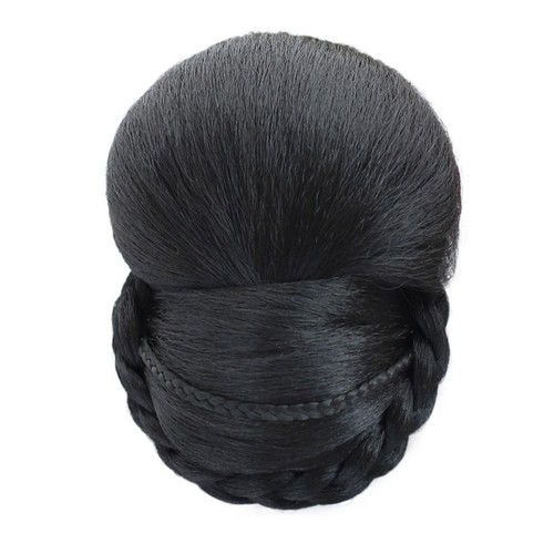 Synthetic Hair Hanfu Braided Chignon Hair Sticks Hair Donut Bun Women - Picture 9 of 12