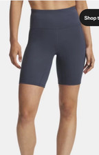 Under Armour Women's Movement Bike Compression Shorts Fitted Size Small Blue 60