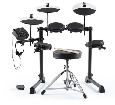 Alesis Debut Kit Mesh-Head Electronic Drum Kit Bundle