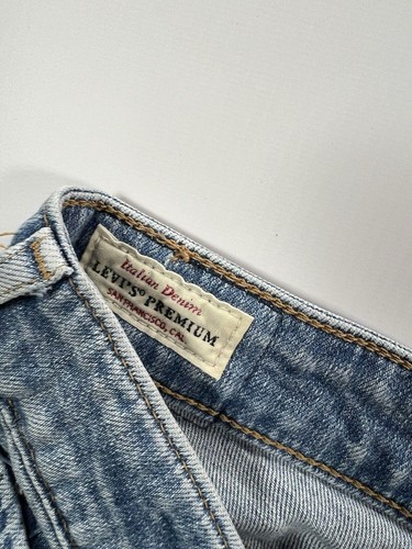 Jeans LEVI’S HIGH RISE SKINNY - W29 L30 - Azul - Excelente Estado - Mujer’s - Imagen 3 de 8